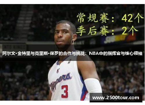 阿尔文·金特里与克里斯·保罗的合作与挑战：NBA中的指挥官与核心领袖